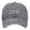 Grey, variant on Adjustable Dad Baseball Cap with Embroidered Letters Sun Soft Washable for Adults G Hat