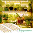 thumbnail image 5 of [8 Pack] LED Plant Grow Light Strips Full Spectrum for Indoor Plants with Auto ON/Off Timer, 192 LEDs / 4 Dimmable Levels, Sunlike Grow Lamp for Hydroponics Succulent, Plug and Play, 5 of 8