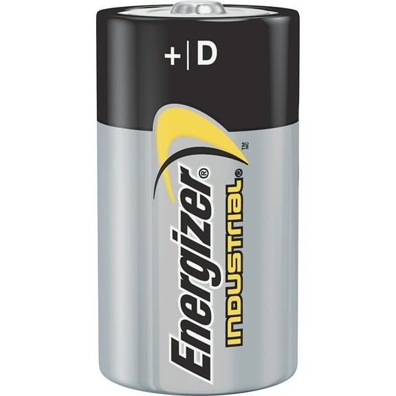Energizer Industrial Alkaline D Batteries, 12 Count