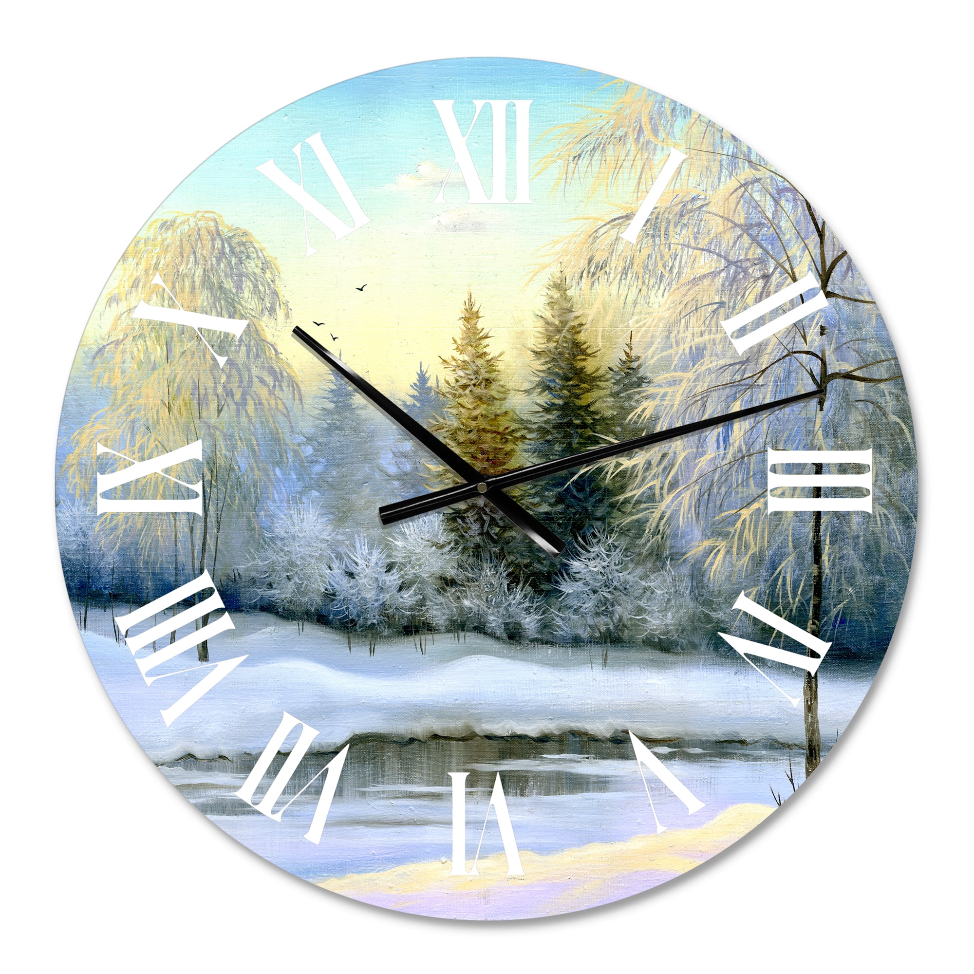 Designart 1 in Traditional Wall Clock