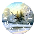 thumbnail image 2 of Designart 1 in Traditional Wall Clock, 2 of 5