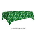thumbnail image 3 of E St Patrick'S Day Party Tablecloth With Holiday Design, Thickened Paper Material For Spring Parties, Holiday Gatherings, Birthday Celebrations 108X54In 0.3Lb, 3 of 6