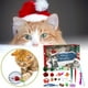 thumbnail image 1 of Juego de cuenta atrás con juguetes navideños para gatos. Dale alegría a tu gato., 1 of 5