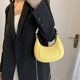 thumbnail image 1 of Bolsos de hombro de moda Mujer Cadena de cuero Casual Crossbody Purse (Amarillo), 1 of 7