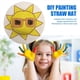 thumbnail image 4 of 40 Piezas DIY Conjunto de Sombrero de Paja Playa Verano Trabajo Sombreros de Granjero para Hombres Mujeres Niños Vaquero Decoración de Fiesta de Cumpleaños, 4 of 8