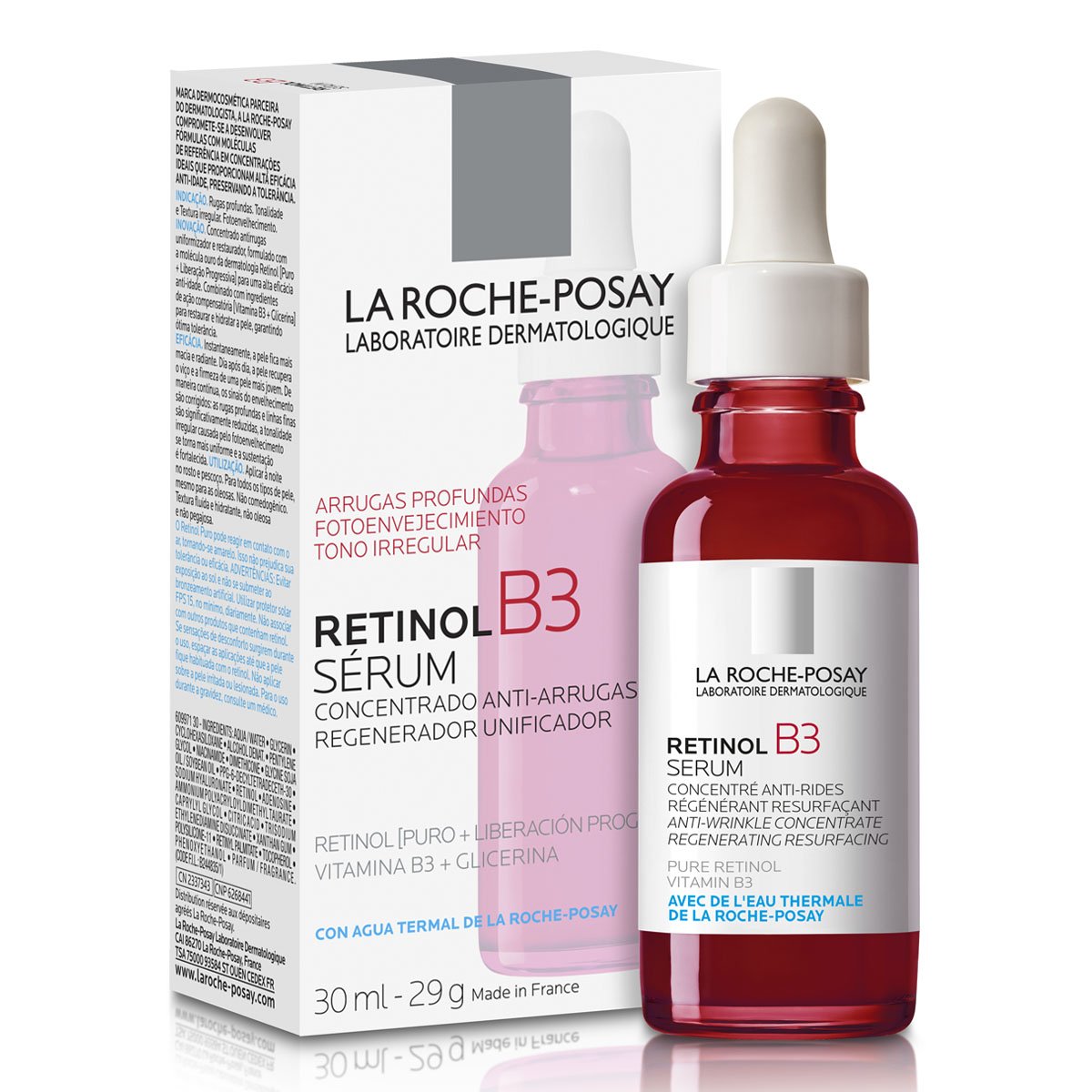 La Roche Posay Retinol B3 Anti-Aging and Anti-Wrinkle Serum 30 ml - image 2 of 3