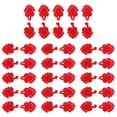 thumbnail image 2 of Botones de nudo rana Sunnimix 20 pares con cuentas de cheongsam rojo, 2 of 8