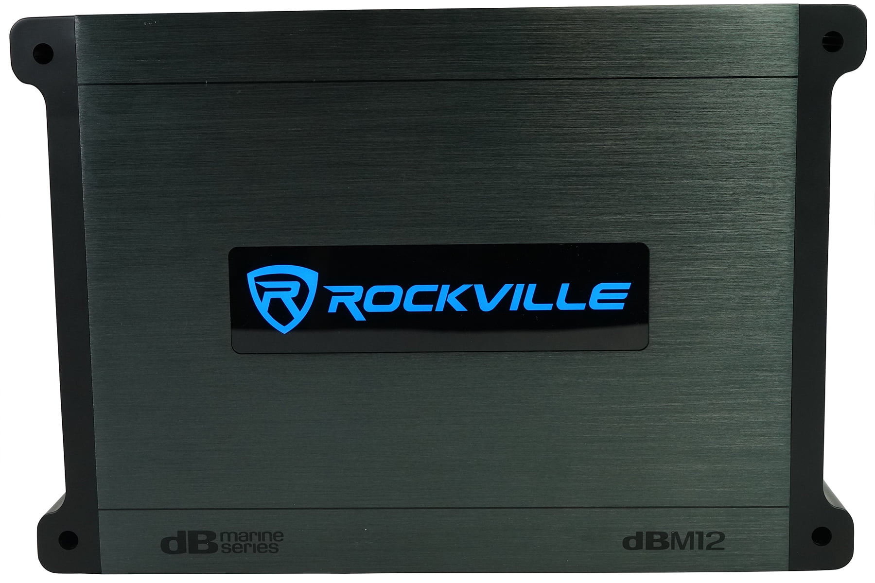 Rockville DBM12 2000w 2 Ohm Marine/Boat Mono Amplifier Amp w/Covers+Bass Remote
