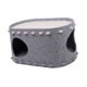 thumbnail image 2 of Casa para gatos, cama para gatos, cueva, cama cerrada, escondite para gatos, muebles para gatos, caseta, túnel para gatos Gris claro, 2 of 9