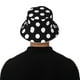 thumbnail image 5 of Balery Black and White Polka Dot Sombreros para el sol para hombre y mujer, sombrero de pescador con UPF 50+, 5 of 6