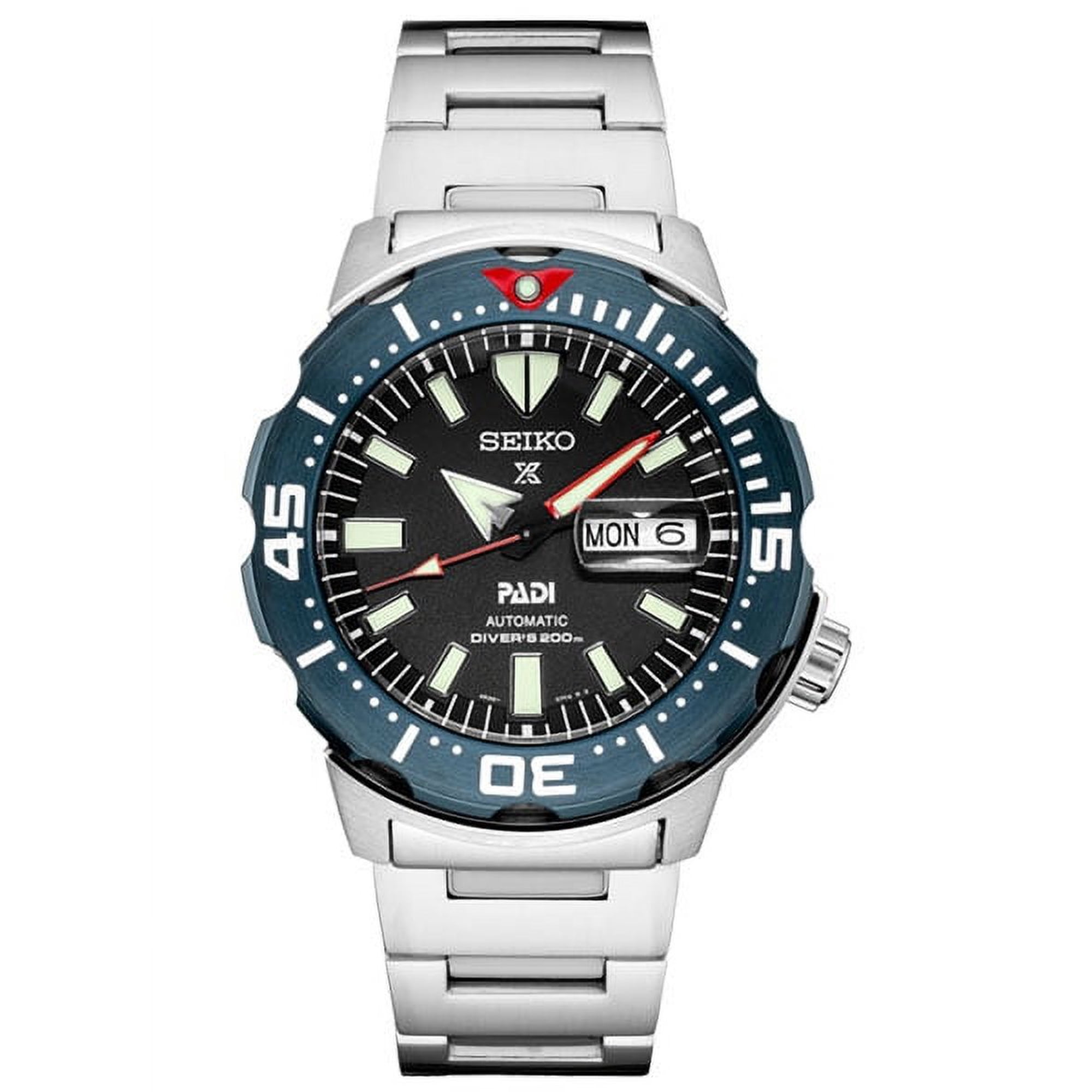 Seiko Prospex PADI Monster Men's Stainless Steel Automatic Watch SRPE27