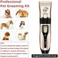 Dog Shaver Clippers Low noise Rechargeable Cordless Electric Quiet Hair