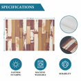 thumbnail image 6 of Brown Beige Placemats Set of 6, Vintage Farmhouse Shabby Wooden Grain Placemats for Dining Table, Place Mats for Kitchen Tabletop, Waterproof Wipeable Dining Table Mats Set, 6 of 9