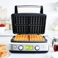thumbnail image 2 of GreenPan Elite Ceramic Nonstick 4-Square Waffle Maker | Cloud Cream, 2 of 6