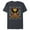 Navy Heather, variant on Marvel X-Men Wolverine Holiday Sweater - Short Sleeve Blended T-Shirt for Adults - Customized-Dark Heather