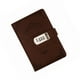 thumbnail image 2 of Inteprter PU Cuero Retro Vintage Notebook Contraseña Libro Planificador Oficina Privacidad Protección Papelería, Vino Rojo cartulina C, 2 of 6