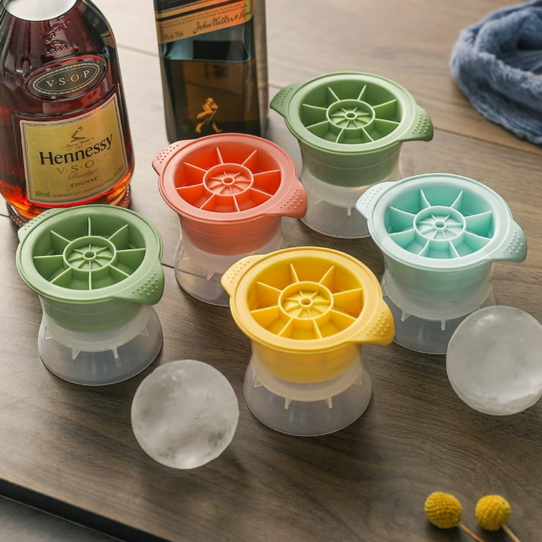 Golf Ball Ice Molds, Sphere Ice Mold for Golfers, Slow-Melting Ice