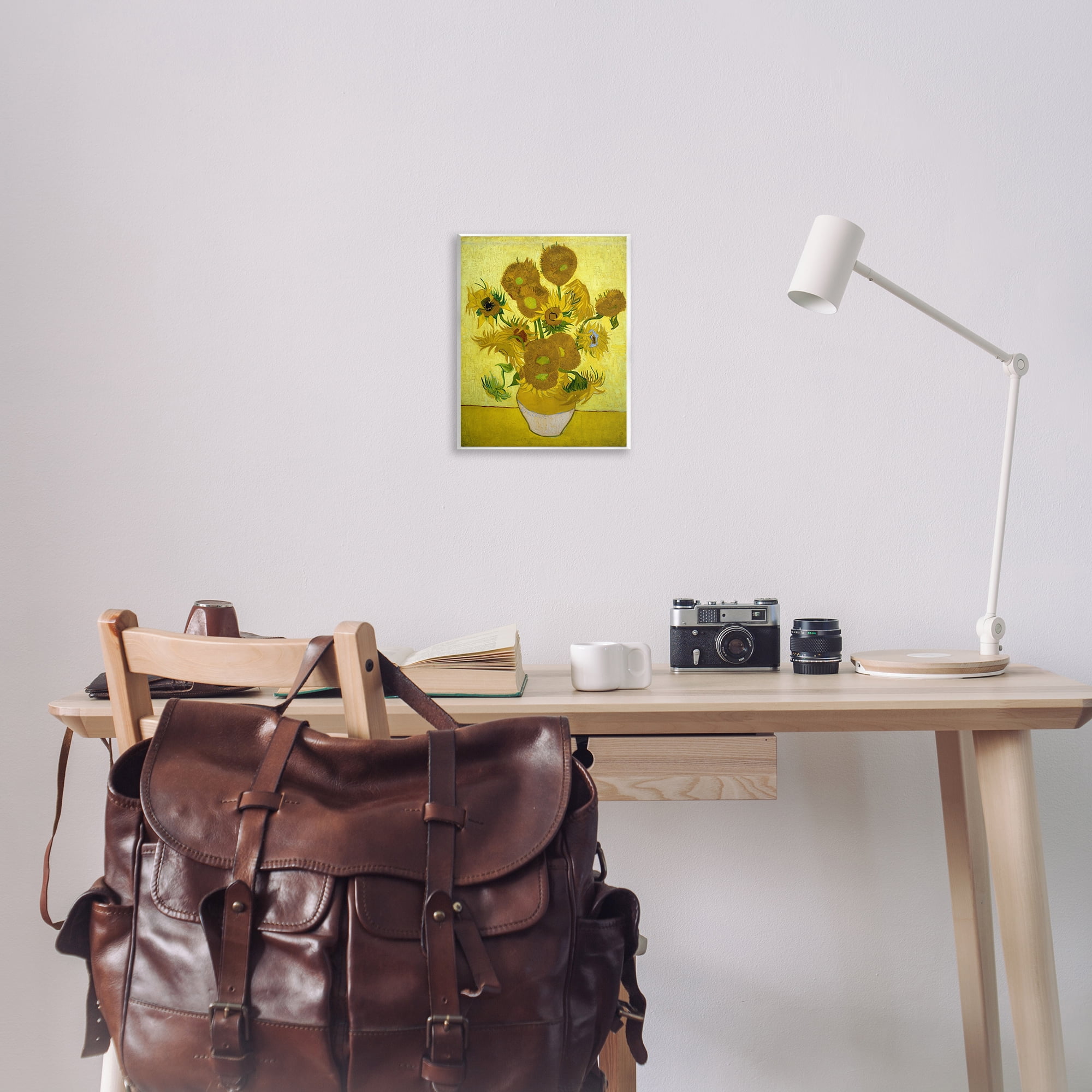 Stupell Industries Van Gogh Yellow Sunflowers Plants & Flowers Painting Unframed Art Print Wall Art, 11 x 14
