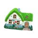 thumbnail image 3 of Estatua de jardín con luz solar, decoración flocada, decoración de jardín, bonitos accesorios para casas de hadas, figura, luz, estatua para exteriore, 3 of 9