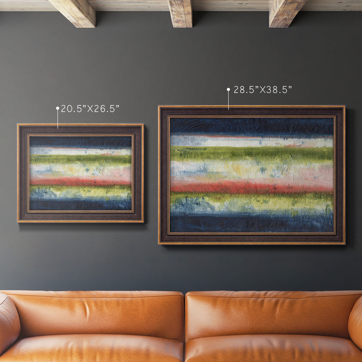 Nature's Flag II Premium Framed Canvas- Ready to Hang