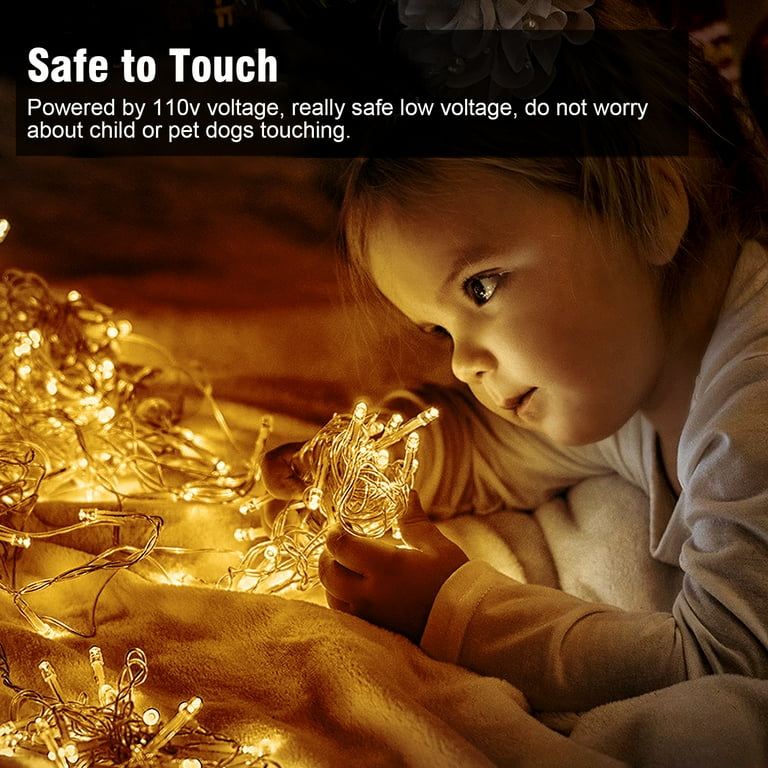 33ft LED Fairy String Lights, Babibeauty 100 LED Fairy Twinkle