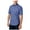 Blue - navystone, variant on Club Room Mens Mirco-Check Button Up Shirt, Red, Small