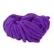 thumbnail image 4 of Hilo grueso de chenilla, fibras acrílicas, calibre 7, hilo voluminoso lavable, hilo grueso para sofá, manta de sombrero de ganchillo Violeta Soledad Hilo de chenilla grueso, 4 of 10