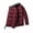 Wine, variant on Tops for Men Winter Coat Down Cotton Jacket Solid Color Short Coat Stand Collar Cotton Jacket