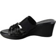 thumbnail image 4 of Tuscany by Easy Street Rosmunda Wedge Sandals (Women), 4 of 7