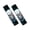 Dual-Tone Skull, variant on Chririnla Cherry Blossom Pattern Car Seat Belt Pads Set of 2, Seat Belt Shoulder Pad Polyester Fabric Quick Magic Tape Attachment Breathable for Sedan SUV Sedans
