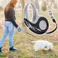 thumbnail image 3 of 5m Dog Leash Retractable, Dog Walking Leash Perfect for Large Medium Small Dog , Break and Lock System Black, 3 of 8