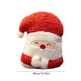 thumbnail image 3 of TOPRenddon Christmas Santa Claus Plush Pillow 15.7'' Soft Santa Stuffed Throw Pillow Large Hugging Cushion for Office,Festive Decorative Home Accents Birthday Holiday Party Favor Gift, 3 of 6