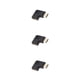 thumbnail image 2 of Bearachild Mini adaptador hacia abajo de ángulo de 90 grados Conector de cable convertidor de conector en ángulo izquierdo y derecho DP de 270 Type7 NO7, 2 of 6