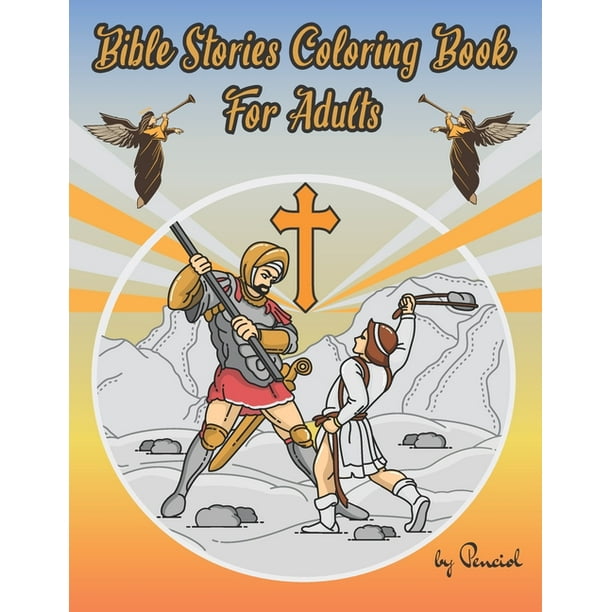Download Bible Stories Coloring Book For Adults 35 Bible Scenes Coloring Pages The Life Of Jesus Coloring Book Adult Coloring Book Religious Paperback Walmart Com Walmart Com