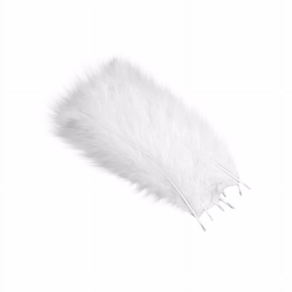 Zmeidao 200 Pcs Feathers Natural Feathers Soft Feather Accessories for Christmas Card
