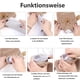 thumbnail image 2 of Bolsa de agua caliente con funda de felpa suave para niños y adultos, para aliviar el dolor de estómago, cuello, hombros, espalda y piernas, 2 of 6