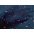 thumbnail image 4 of oneOone Cotton Poplin Navy Blue Fabric Stripe & Floral Artistic Sewing Fabric By The Yard Printed Diy Clothing Sewing Supplies 42 Inch Wide, 4 of 4