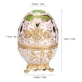 thumbnail image 3 of Easy to Use Press Top, PP Plastic, Unique Exquisite Pattern, Fully Sealed Design, Holds About 60pcs Toothpicks, 10cm Height, 4.8cm Bottom Diameter, 3 of 8