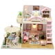 thumbnail image 2 of Casa De Muñecas En Miniatura DIY, Casa De Muñecas De Madera De Imaginación Encantadora Fácil De Montar Para Niños, 2 of 7