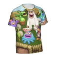 thumbnail image 3 of My Singing Monsters Men's Short-Sleeve T-Shirt Summer Casual Tee Top Breathable Crewneck T-Shirt Small, 3 of 7