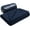 Navy, variant on YANGLI Waterproof Outdoor Blanket with Merino Wool - 79"x59" Extra Thick Windproof (Black/Gray)