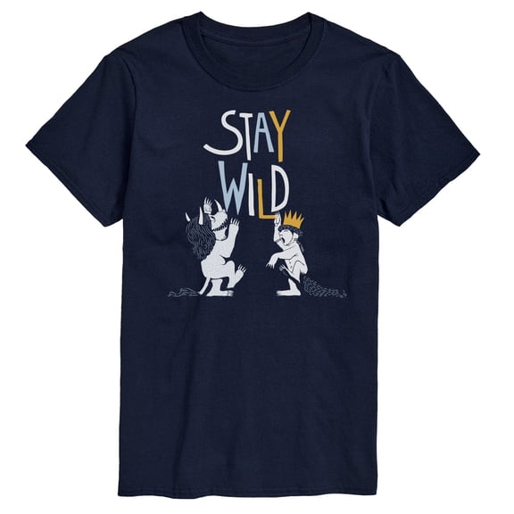 Where The Wild Things Are - Stay Wild - Men's Short Sleeve Graphic T-Shirt