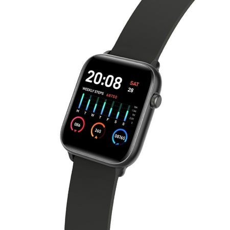 Xplora - XMOVE 35mm Activity and Fitness Tracker with Heart Rate Monitor - Black