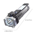 thumbnail image 3 of SBYOJLPB Car Flashlight Multifunctional Window Breaking Flashlight Rechargeable Flashlight, 3 of 6