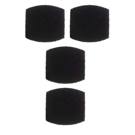 Genligt Activated Carbon Filters Compatible with Petmate Booda Dome Clean Step Cat Litter Box, Replacement Official Size, 4 Pack
