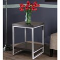 thumbnail image 2 of Jared End Table Espresso/Slate Gray, 2 of 5