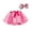 Pink_003, variant on Fgnfyis Carnival Girls Skirts Star Sequin Splice Tutu Dance Party Skirt Bow Hairpin Set Purple_001 5-8 Years