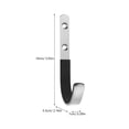 thumbnail image 2 of SASABAXI 2 Pairs of Garage Hanging Storage Rack Stainless Steel Wall Mount Workshop, 2 of 7