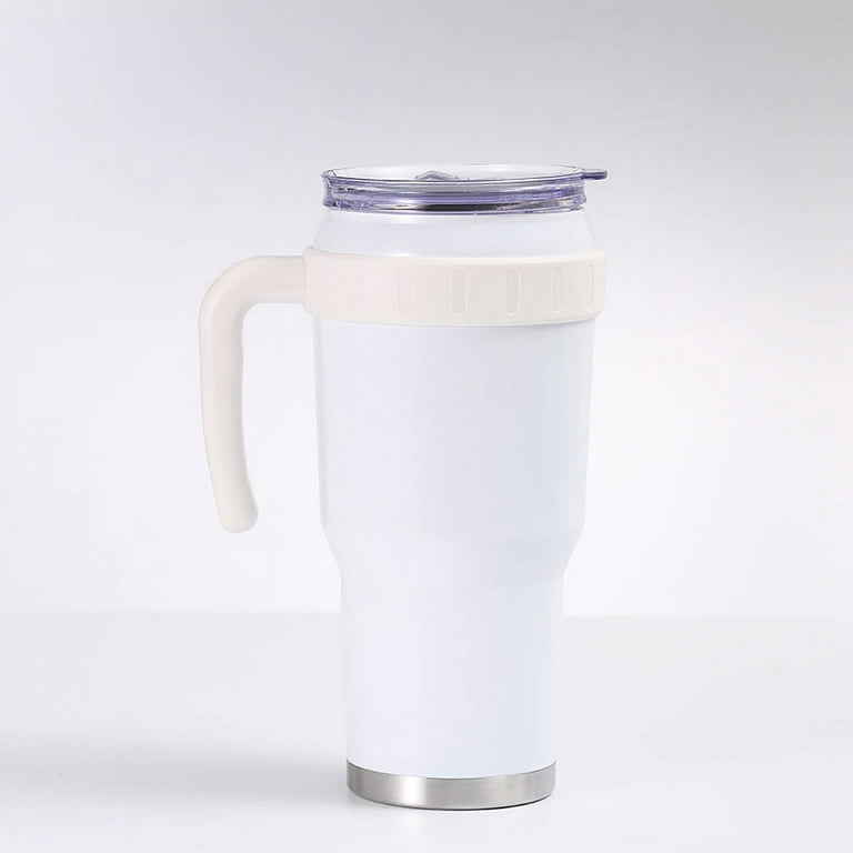40 oz Tumbler with Handle–Stainless Steel Vacuum Insulated Mug Cup
