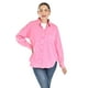 thumbnail image 1 of Blusa oversize diseño deslavado Roman Fashion/Juvenil, 11427 (Rosa) rosa G, 1 of 7
